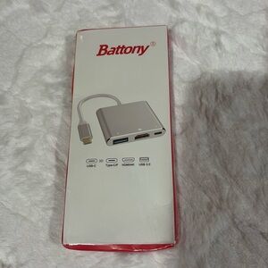 Battony USB C to HDMI Adapter USB Type C Adapter .